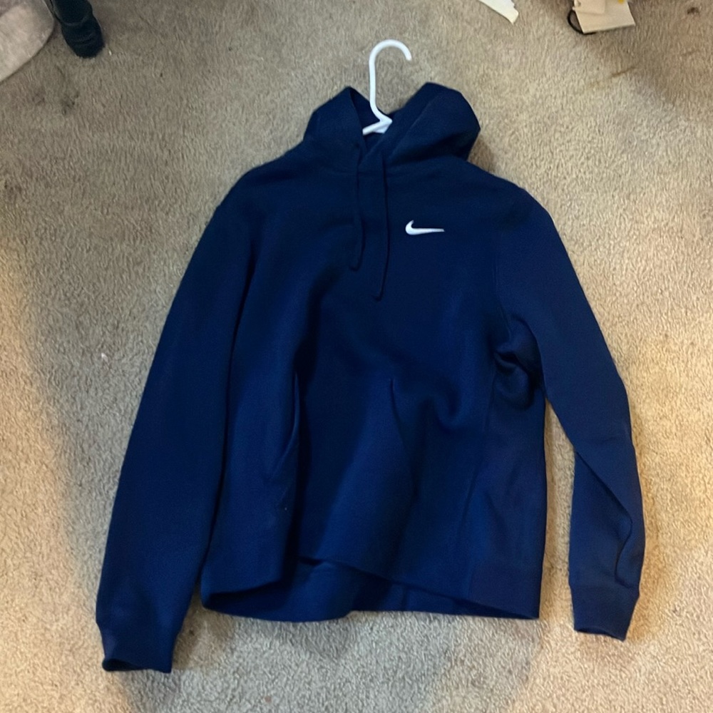 Navy blue Nike hoodie!!